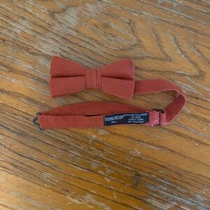 Rust Orange Kids Bow Tie